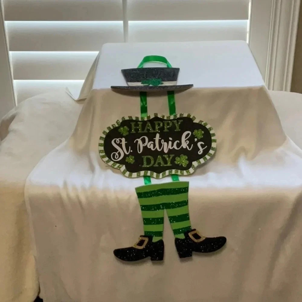 𝅺st.patrick Day Door Hanger